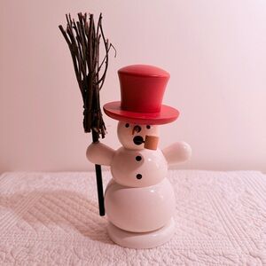 Snowman Incense Burner